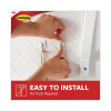 Small Wire Hooks, Small, Plastic/Metal, White, 0.5 Lb Capacity, 22 Hooks And 24 Strips/Pack