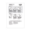 Clear Hooks And Strips, Medium, Plastic, 2 Lb Capacity, 50 Hooks With 50 Adhesive Strips/Carton