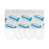 Clear Hooks And Strips, Medium, Plastic, 2 Lb Capacity, 50 Hooks With 50 Adhesive Strips/Carton
