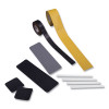 Safety-Walk General Purpose Tread Rolls, 1" X 60 Ft, Black, 4/Carton
