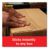 Box Lock Shipping Packaging Tape, 1.5" Core With Dispenser, 1.88" X 22.2 Yds, Clear, 6/Pack