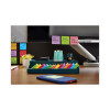 Mini Cubes, 1.88" x 1.88", Green Wave And Orange Wave Collections, 400 Sheets/Cube, 3 Cubes/Pack