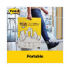 Pad Plus Self-Stick Tabletop Easel Pad With Dry Erase Board, Unruled, (20) White 20 x 23 Sheets