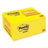 Original Pads In Canary Yellow, 1.38" x 1.88", Value Pack, 100 Sheets/Pad, 24 Pads/Pack