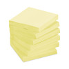 Pads In Canary Yellow, 3" x 3", 90 Sheets/Pad, 12 Pads/Pack