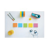 Pads In Energy Boost Collection Colors, 3" x 3", 90 Sheets/Pad, 12 Pads/Pack