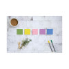 Original Pads In Floral Fantasy Collection Colors, 3" x 3", 100 Sheets/Pad, 5 Pads/Pack