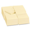 Self-Stick Notes, 3" x 3", Yellow, 100 Sheets/Pad, 18 Pads/Pack