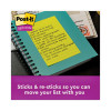 Pads In Energy Boost Collection Colors, Note Ruled, 4" x 6", 90 Sheets/Pad, 3 Pads/Pack