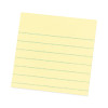 Pads In Canary Yellow, Note Ruled, 4" x 4", Cabinet Pack, 90 Sheets/Pad, 12 Pads/Pack