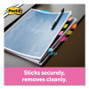 Page Flags In Desk Grip Dispenser, 1 x 1.75, Red, 200/Dispenser