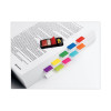 Marking Page Flags In Dispensers, Red, 50 Flags/Dispenser, 12 Dispensers/Pack