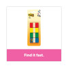 Page Flags In Portable Dispenser, Assorted Primary, 160 Flags/Dispenser