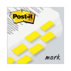 Standard Page Flags In Dispenser, Yellow, 50 Flags/Dispenser, 2 Dispensers/Pack