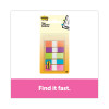 Page Flags In Portable Dispenser, Assorted Brights, 5 Dispensers, 20 Flags/Color