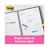 Arrow 0.5" Page Flags, Four Assorted Bright Colors, 24/Color, 96 Flags/Pack