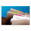 Solid Color Tabs, 1/5-Cut, Assorted Pastel Colors, 2" Wide, 24/Pack