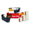 Super-Hold Tape With Dispenser, 1" Core, 0.75" X 27.77 Yds, Clear, 10 Rolls And 1 Dispenser/Pack