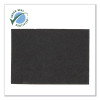 Low-Speed Stripper Floor Pad 7200, 20 X 14, Black, 10/Carton