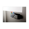 Dry Erase Accessory Tray, 8.5" x 3" x 5.25", Black