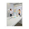Clear Top Pop-Up Note Dispenser, For 3 x 3 Pads, Black, Includes 50-Sheet Pad Of Canary Yellow Pop-Up Pad