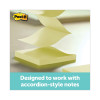 Clear Top Pop-Up Note Dispenser, For 3 x 3 Pads, Black, Includes 50-Sheet Pad Of Canary Yellow Pop-Up Pad