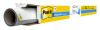 Easy Erase Permanent Marker Whiteboard Surface, Laminate Film, 96" x 48", White