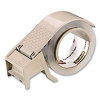 Compact And Quick Loading Dispenser For Box Sealing Tape, 3" Core, For Rolls Up To 2" X 50 M, Gray