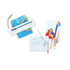 Self-Sealing Laminating Pouches, 12.5 Mil, 2.81" X 4.5", Gloss Clear, 5/Pack