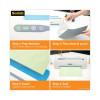 Self-Sealing Laminating Pouches, 9.5 Mil, 9" X 11.5", Gloss Clear, 25/Pack