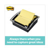 Original Recycled Pop-Up Notes, 3" x 3", Canary Yellow, 100 Sheets/Pad, 12 Pads/Pack