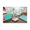 Original Recycled Pop-Up Notes, 3 x 3, Sweet Sprinkles Collection Colors, 100 Sheets/Pad, 6 Pads/Pack