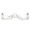 Securefit Protective Eyewear, Frameless, Clear Single Lens