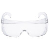 Tour-Guard V Protective Eyewear, Frameless Otg, Clear Single Lens, 100/Carton