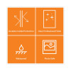 Laminating Pouches, 5 Mil, 9" X 11.5", Gloss Clear, 100/Pack