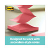 Wrap Dispenser, For 3 x 3 Pads, Black/Clear, Includes 45-Sheet Color Varies Pop-Up Super Sticky Pad