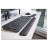Gel Wrist Rest For Keyboards, 19 x 2, Black