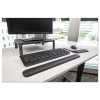 Gel Wrist Rest For Keyboards, 19 x 2, Black