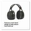 Peltor X Series Earmuffs, Model X5A, 31 Db Nrr, Black