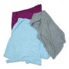 Reclaimed Color T-Shirt Rags, Assorted, 125/Box