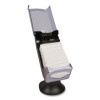 Valay Tower Napkin Dispenser, 8 X 17.25 X 13, Transparent Black