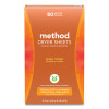Dryer Sheets, Ginger Mango, 80/Box, 6 Boxes/Carton