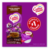 Liquid Coffee Creamer, Salted Caramel Chocolate, 0.38 Oz Mini Cups, 50/Box, 4 Boxes/Carton