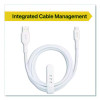 Braided Apple Lightning Cable To Usb-A Cable, 6 Ft, White