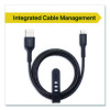 Braided Apple Lightning Cable To Usb-A Cable, 4 Ft, Black