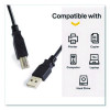 Usb Printer Cable, 6 Ft, Black