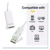Displayport To Hdmi Adapter, 6", White