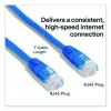 Cat6 Patch Cable, 7 Ft, Blue