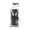 Two-Burner Institutional Coffeemaker, 10/12 Cup, 8.75 x 14.75 x 15.25, Stainless Steel