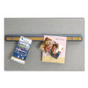Verticalmate Plastic Cork Bar, 1.5" x 19", Gray